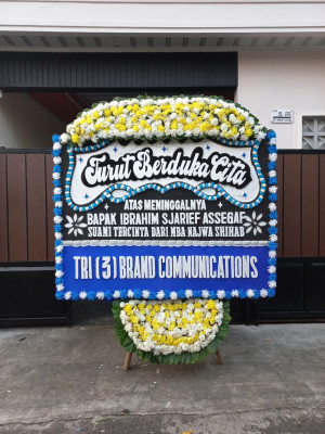 Papan Bunga Duka di Ngantang